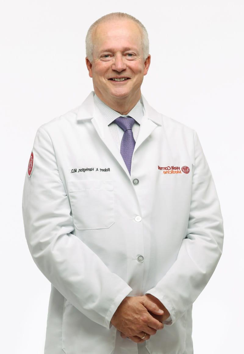 Robert (Bob) A. Harrington, M.D., FAHA (Photo courtesy of Weill Cornell Medicine)